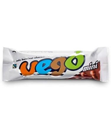 Vego | Mini Whole Hazel Chocolate Bar | 28 x 65g - Buy Online on GoSupps.com
