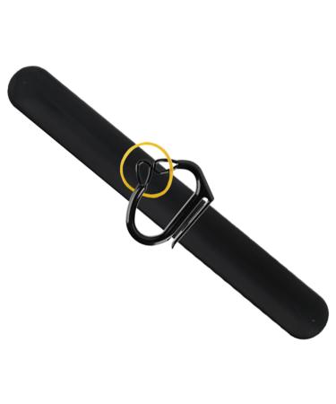 HONMEET 1 Set Braiding Auxiliary Wrist Strap Bracelet Hair Clips Hair Pins Rubber Band Storage Wrist Band Hairdressing Wristband Rubber Band Wristband Party Supplies Aluminum Sheet