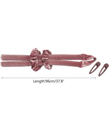 Curling Hair Dressing Tool Heatless Without Harm To Your Beloved Hair Gift For Family Colleagues Soft Heatless Curls Headband For Long Hair Black - Buy Online on GoSupps.com