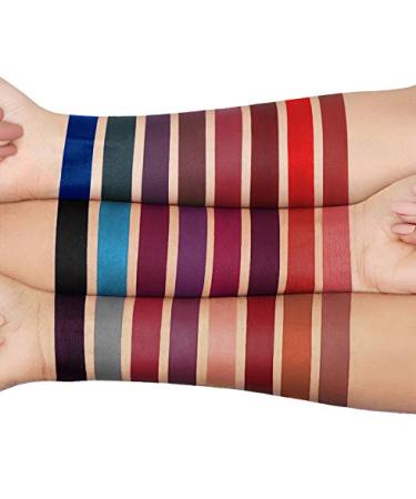 Petansy 24 Colors Liquid Matte Lipstick Set | Waterproof Long Lasting Lip Gloss with Gift Box for Ultimate Beauty & Makeup - Buy Online on GoSupps.com