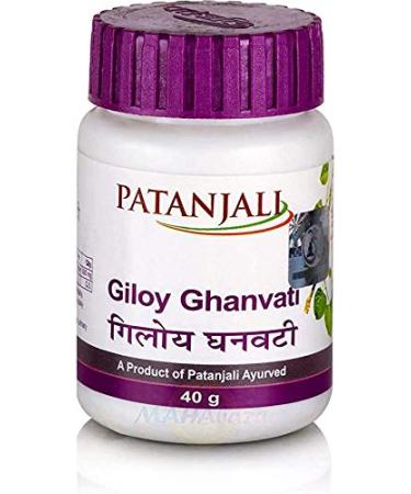 Patanjali Giloy Ghan Vati - 40gm Pack of 5