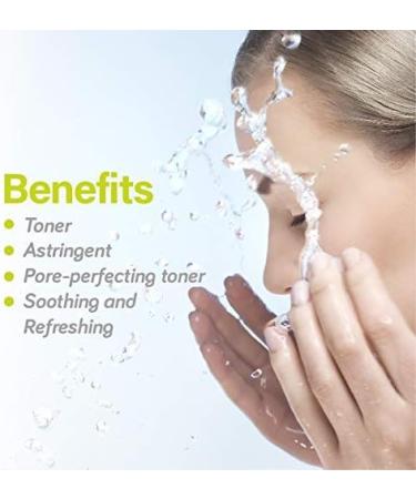 PILI Witch Hazel Facial Toner - Control Oil & Shine Natural Astringent for Acne-Prone Skin 8.4 oz - Buy Online on GoSupps.com