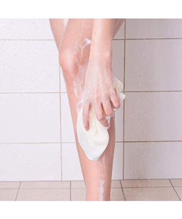 15 Pack Exfoliating Bath Cloth Towels - Dual Sided Soft Weave for Body and Face - Exfoliating Scrubbing Massage Cloth for Men and Women - White Edge - Buy Online on GoSupps.com