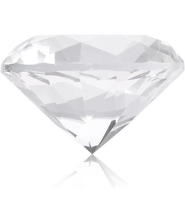 Nail Art Display Glass Crystal Diamond Hand Model Shooting Ornament Manicure Accessories (60 mm White) - Buy Online on GoSupps.com