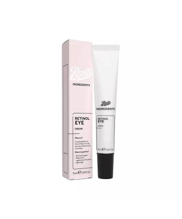 Boots Ingredients Retinol Eye Cream 0.5 Fl Oz - Anti-Aging & Brightening Formula - Buy Online on GoSupps.com