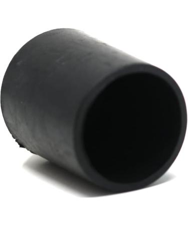 fiXte 22mm Black Rubber End Ferrule for Walking Stick Cane Crutch Hiking Pole (4 Pack) - Buy Online on GoSupps.com