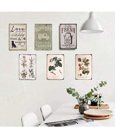 Vintage Metal Tin Sewing Room Poster 'Thou Shalt Not Sew' | 8x12inch Indoor/Outdoor Decor - Buy Online on GoSupps.com