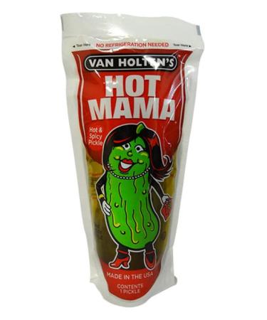 Van Holten's - Hot Mama Hot & Spicy Pickle-In-A-Pouch - TIK TOK pickle
