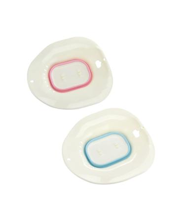 Mobestech Sitz Bath 2 Sets Bidet Laundry Tub Virgin Silica Gel Pregnant Woman Bidet Bowl Washing