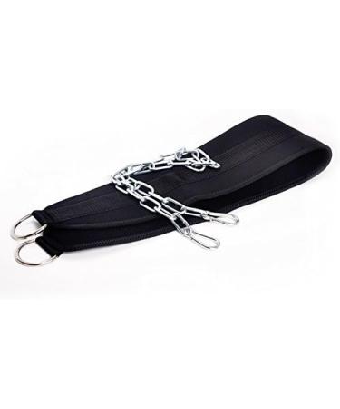HemeraPhit Weighted Pull Up Dips Belt | Double D Ring Weightlifting Straps & Accessories for Home Gym - Durable Waist Belt for Strength Training - Buy Online on GoSupps.com