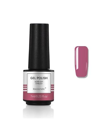 JOYISURE Gel Nail Polishes Glitter Gel Nail Polish Soak Off UV LED Gel Polish Kit Nail Art Set of Coral Pink Nude Grey Purple Peach Brown Colours 8ml each (#14)