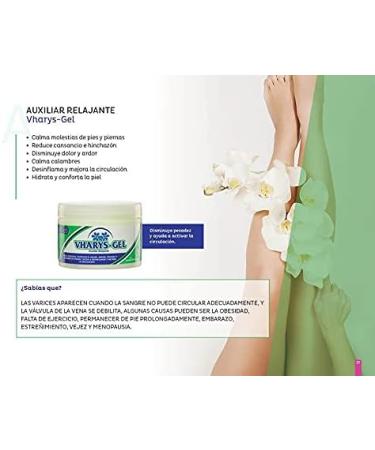 Vharys-Gel 350g - Muscle Relaxing Gel for Fast Pain Relief | International Shipping Available - Buy Online on GoSupps.com