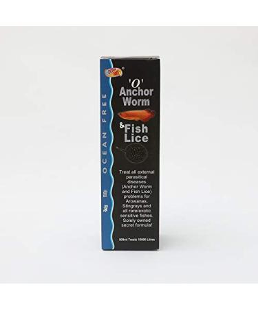 Ocean Free 'O' Anchor Worm & Fish Lice Treatment for Arowana & Stingray - Buy Online on GoSupps.com