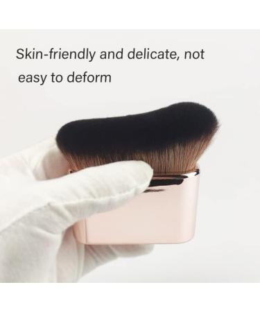 Siren Brush Because Pro Siren Brush Siren Makeup Brush Liquid Foundation Brush for Face Flat Top Foundation Brush for Powder/Liquid (Color : 2pcs Rose Gold) - Buy Online on GoSupps.com