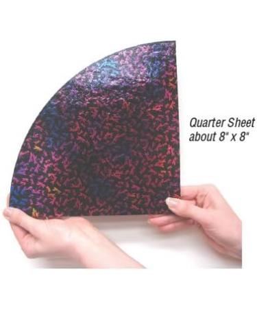 Dichroic Cyan/Copper Glass - 4x4 Square, 96 Coe - Buy Online on GoSupps.com