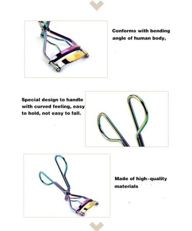 Effortless Lash Curler: Instant Eye-Opening Effect Easy-to-Use Eyelash Curling Tool-Design for Home & Travel(Silver) - Buy Online on GoSupps.com