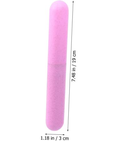 Frcolor 6 STK Travel Toothbrush Set - Ultra Toothbrush Container for Kids & Adults - Long Handle Tooth Cleaning Tools - Perfect for Home & Travel - Buy Online on GoSupps.com