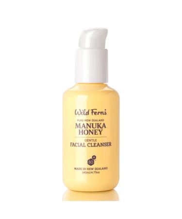 Wild Ferns Manuka Honey Gentle Facial Cleanser  96% Natural  140 milliliters