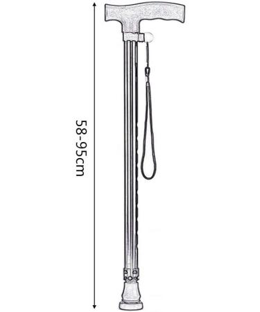 Elderly Cane Old Man's Four-Legged Cane Multifunctional Crutches Multi-Legged Interchangeable Crutches Retractable Walking Stick Aluminum Crutches Elderly Walker (Color : Red) (Red) It's so Kind of - Buy Online on GoSupps.com