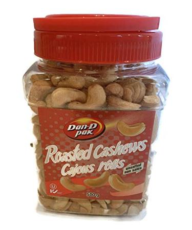 WHOLE ROASTED CASHEWS (500g) by DAN D PAK