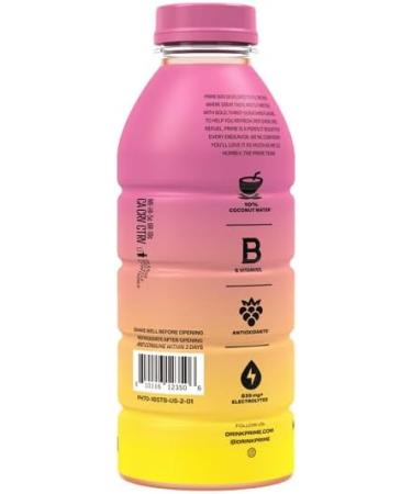 NEWEST!!! Limited Prime Hydration Strawberry Banana!!! (12 Bottles - 16.9 Fl Oz Each) - Buy Online on GoSupps.com