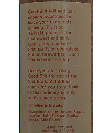 Good Shit Seasoning - Premium Blend for Flavorful Cooking - Buy Online on GoSupps.com