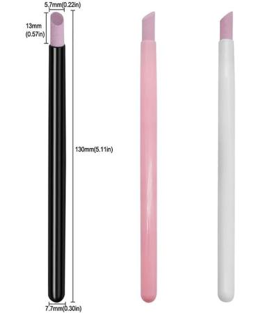 Quartz Grinding Pedicure Pen Washable Cuticle Dead Skin Remover Nail File Polishing Stick Tools for DIY Manicure Pink - Buy Online on GoSupps.com