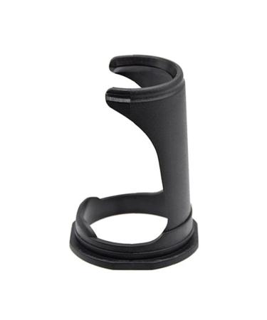 Beard Brush Holder Beard Brush Stand Holder Shaving Brush Holder Plastic Shaving Tool Holder Beauty Tools for Dry Wet Black