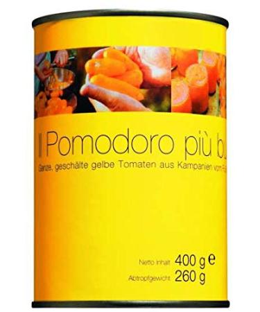 Il pomodoro pi buono Pomodoro giallo Marzanello Yellow tomatoes whole & peeled 3x400 g can 400 g (pack of 3)