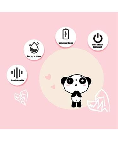 PANDA POCREATION Sonic Electric Toothbrush for Kids - Soft Bristles Teeth Cleaning Brush - Buy Online on GoSupps.com
