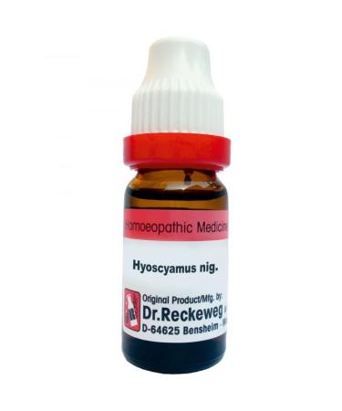 Dr. Reckeweg Hyoscyamus nig 200CH Dilution Homeopathic Medicine (Buy 3 GET 1 Free)