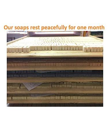 Handmade Organic Orange Flower Hand Soap Bar - Nourishing Shea Butter Vegan Zero Waste 3.22 oz - Buy Online on GoSupps.com