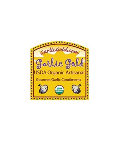 Organic Garlic Gold Balsamic Vinaigrette Salad Dressing 8.44 fl oz - USDA Certified, Soy Free - Buy Online on GoSupps.com