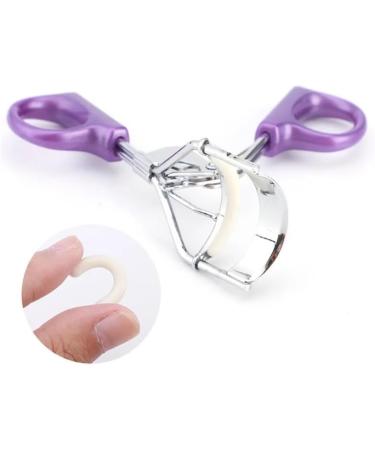 Effortless Lash Curler: Instant Eye-Opening Effect Easy-to-Use Eyelash Curling Tool-Design for Home & Travel Purple - Buy Online on GoSupps.com