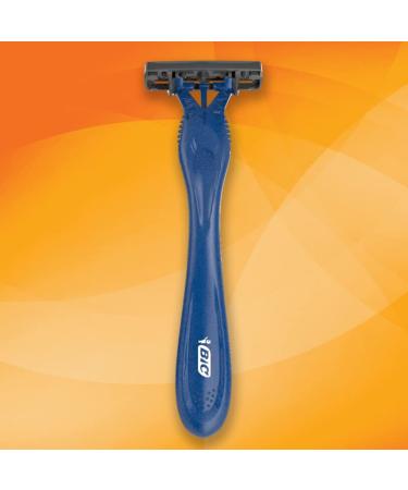 BIC Comfort 3 Men's Disposable Razors - 3 Blade for Ultra-Soothing Shave - 24 Piece Set - Buy Online on GoSupps.com