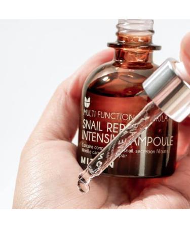 MIZON Snail Repair Intensive Ampoule - Wrinkle Care & Skin Nutrition 30ml - Buy Online on GoSupps.com