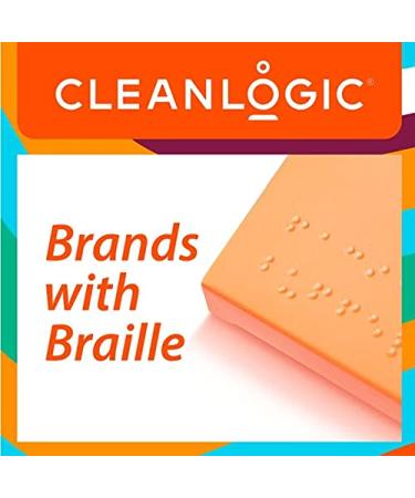 Cleanlogic Pumice Sponge Assorted Colors 6-Pack for Bath and Body - Buy Online on GoSupps.com