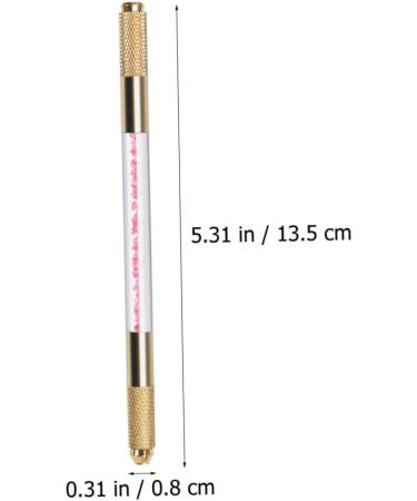 Healeved Embroidery Pencil Eyebrow Pencil Brow Pen Eyebrow Microblading Pen Pink Rhinestones 1 count (Pack of 1) Pink - Buy Online on GoSupps.com