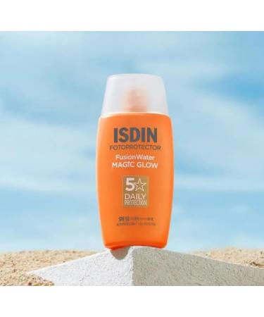 ISDIN PHOTOPROTECTOR fusion water magic glow SPF50 50 ml - Buy Online on GoSupps.com