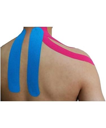 Kinesiology Tape Pro 2 Rolls - Athletic Waterproof Muscle Support Tape for Athletes - 2 x 16.4ft - Beige - Buy Online on GoSupps.com