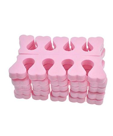 GBSTORE 20pcs Soft Sponge Foam Finger Separator Tool for Nail Art - Pink - Buy Online on GoSupps.com