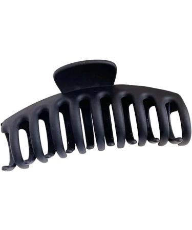 New 2025 Fashion Black Large Hair Claw Acrylic Hairpin Geometry Barrette Crab Hair Clips Headwear Womens New For Fashion Hair Accessories Styling Jewelry Fashion Accessories Creative Gift - Buy Online on GoSupps.com