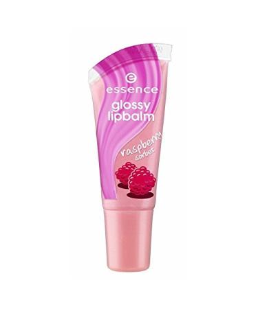 essence glossy lipbalm rasberry sorbet - himbeere - 8ml
