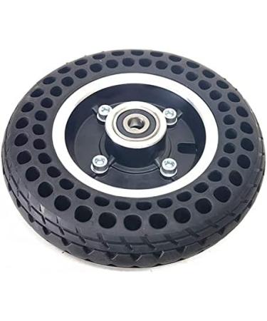 Wheelchair Front Wheel 7X1 3/4 Wheelchairer Wheels Electric Wheelchair Wheel Replacement Parts Front Wheelchair Wheel Honeycomb Solid Tire Black Aluminum Alloy Hub Set of 2/8Mm - Buy Online on GoSupps.com