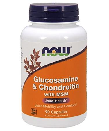 Now Foods Glucosamine & Chondroitin with MSM 90 Capsules