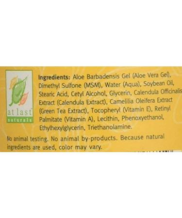 At Last Naturals MSM Cream - Anti-Aging Face Lotion for Fine Lines Wrinkles Acne Scars & Healthy Skin (2 oz - Buy Online on GoSupps.com