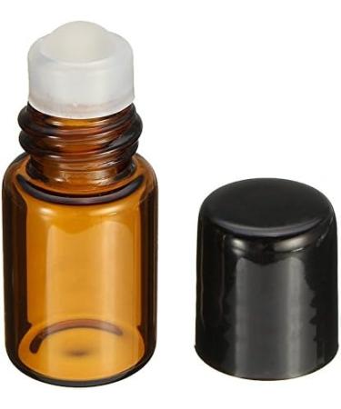 100 Pack 2ml Roll-On Glass Bottles for Essential Oils | Refillable Aromatherapy Vials with Stainless Steel Roller Balls | Tukistore Perfume Containers - Buy Online on GoSupps.com