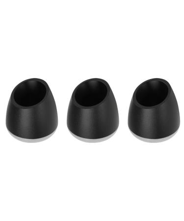 Frcolor 3st razor stand men razor men razor metal clips stand for safety razor facial razor for men shaver holder toothbrush man manual