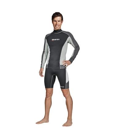 Mares Long Sleeve Trilastic Rash Guard Black Grey XX-Large