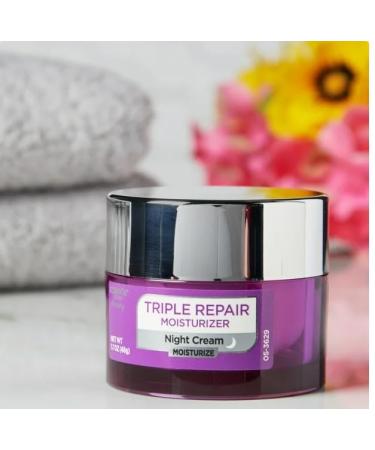 Triple Repair Moisturizer Night Cream - Hydrating Formula for All Skin Types | 1.7 oz | International Shipping Available - Buy Online on GoSupps.com